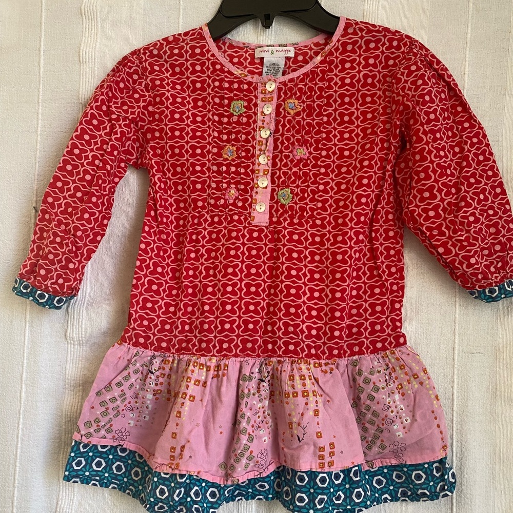 Mimi & Maggie Embroidered Dress